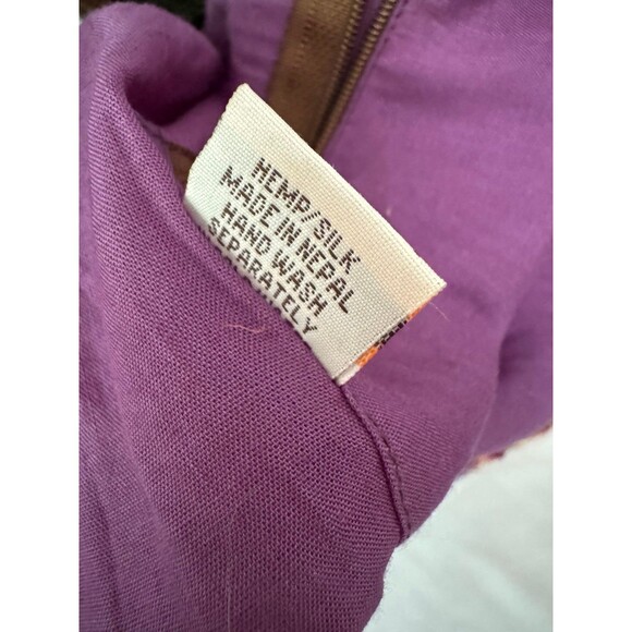 MITRA BOHO PATCHWORK FRINGE MULTICOLOR TOTE - Picture 6 of 6